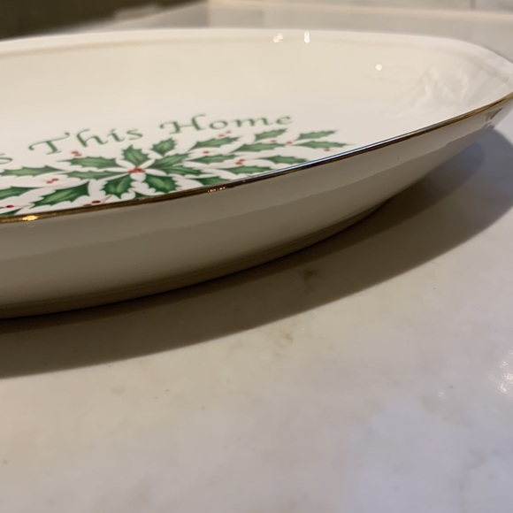 Lenox Holiday Christmas Serving Dish - Picture 8 of 8